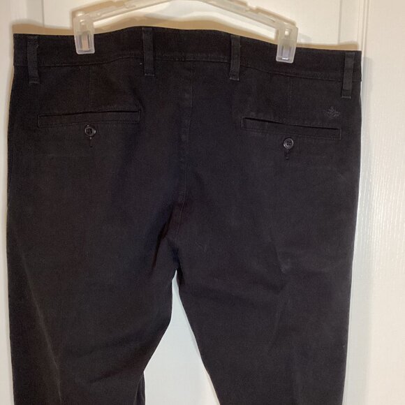 Dockers Ultimate Chino Men's Pants Smart 360 Flex Slim Fit Flat Front Black - Picture 7 of 12